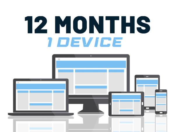 12 Months Subscription – 1 Device