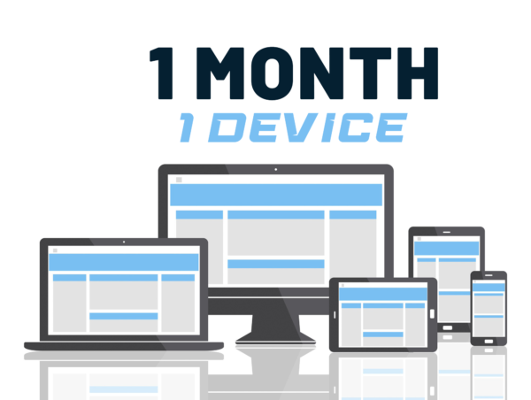 1 Month Subscription - 1 Device