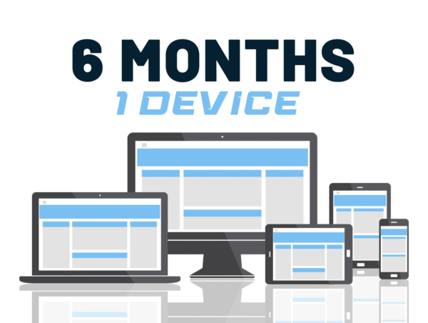 6 Months Subscription – 1 Device